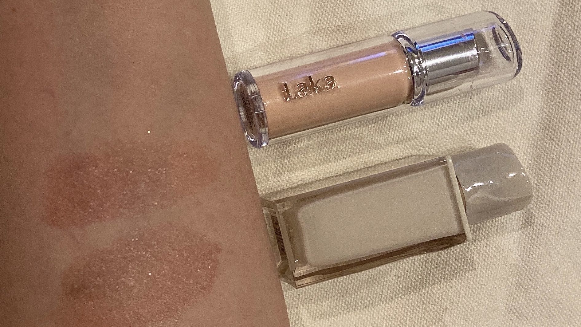 ウォータリーフィルムティント 725L 早熟紫芋/Joocyee/リップグロスを使ったクチコミ（1枚目）