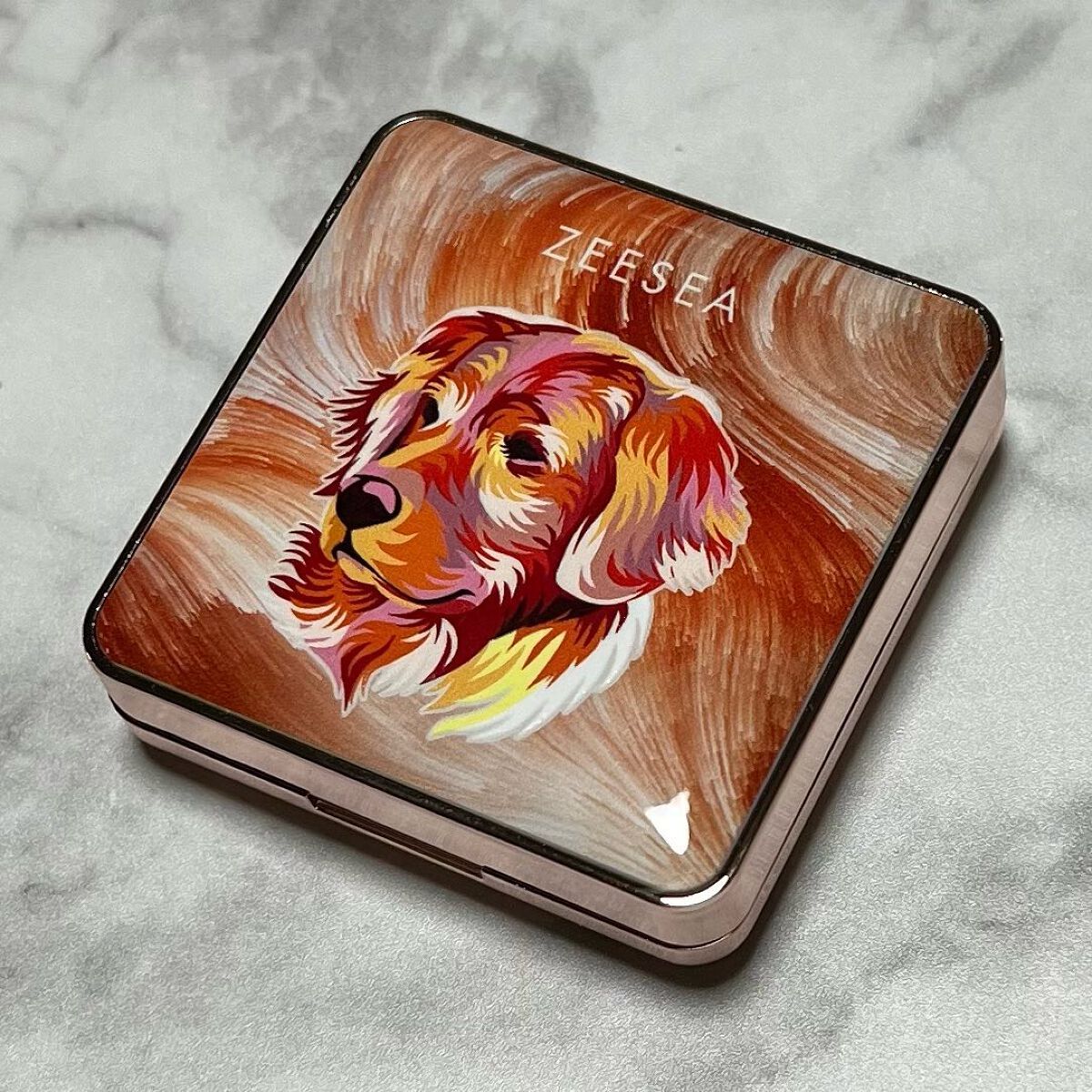 アニマルアイシャドウ(4シェード)/ZEESEA/アイシャドウパレットを使ったクチコミ（3枚目）