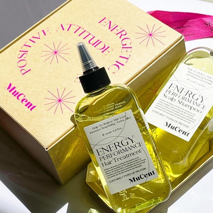 エナジーパフォーマンス スカルプシャンプー / ヘアトリートメント/MuCent/市販シャンプーを使ったクチコミ(1枚目)