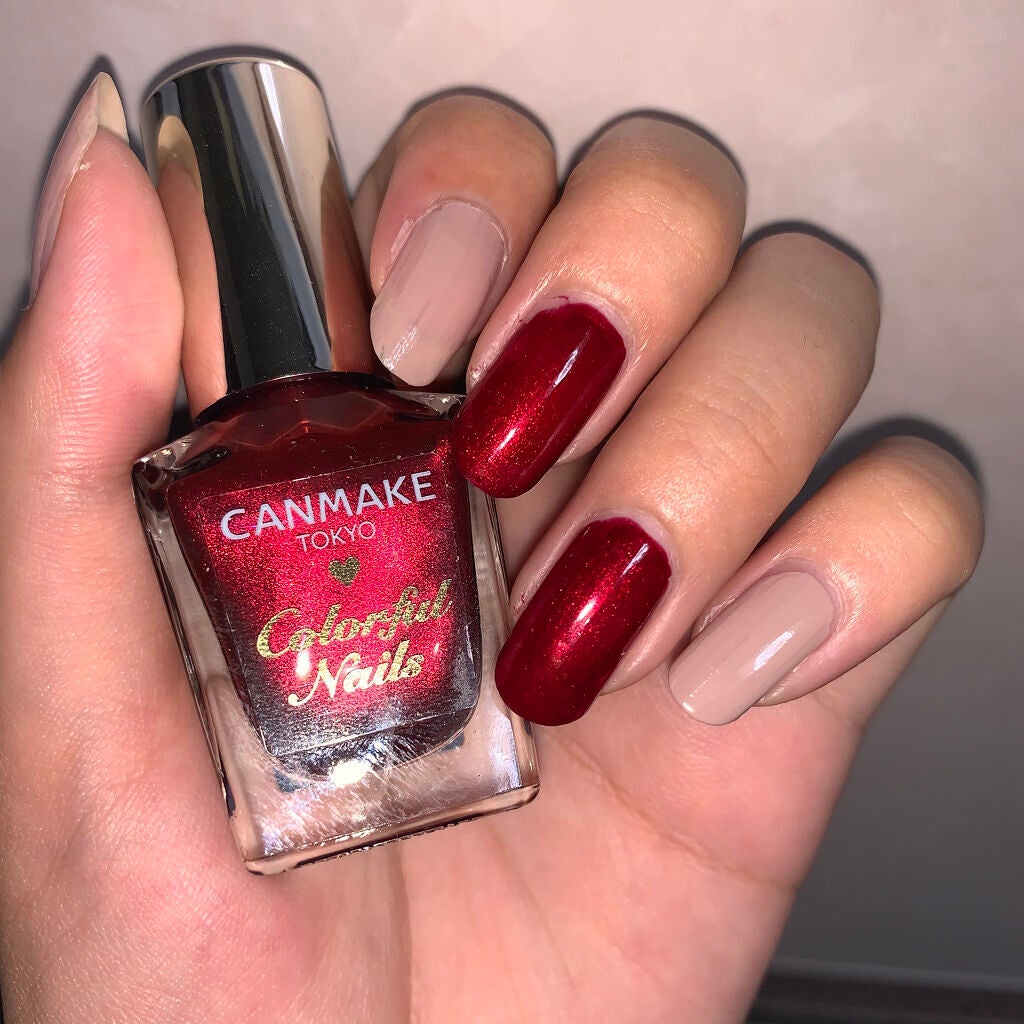 カラフルネイルズ/キャンメイク/マニキュアを使ったクチコミ(3枚目)