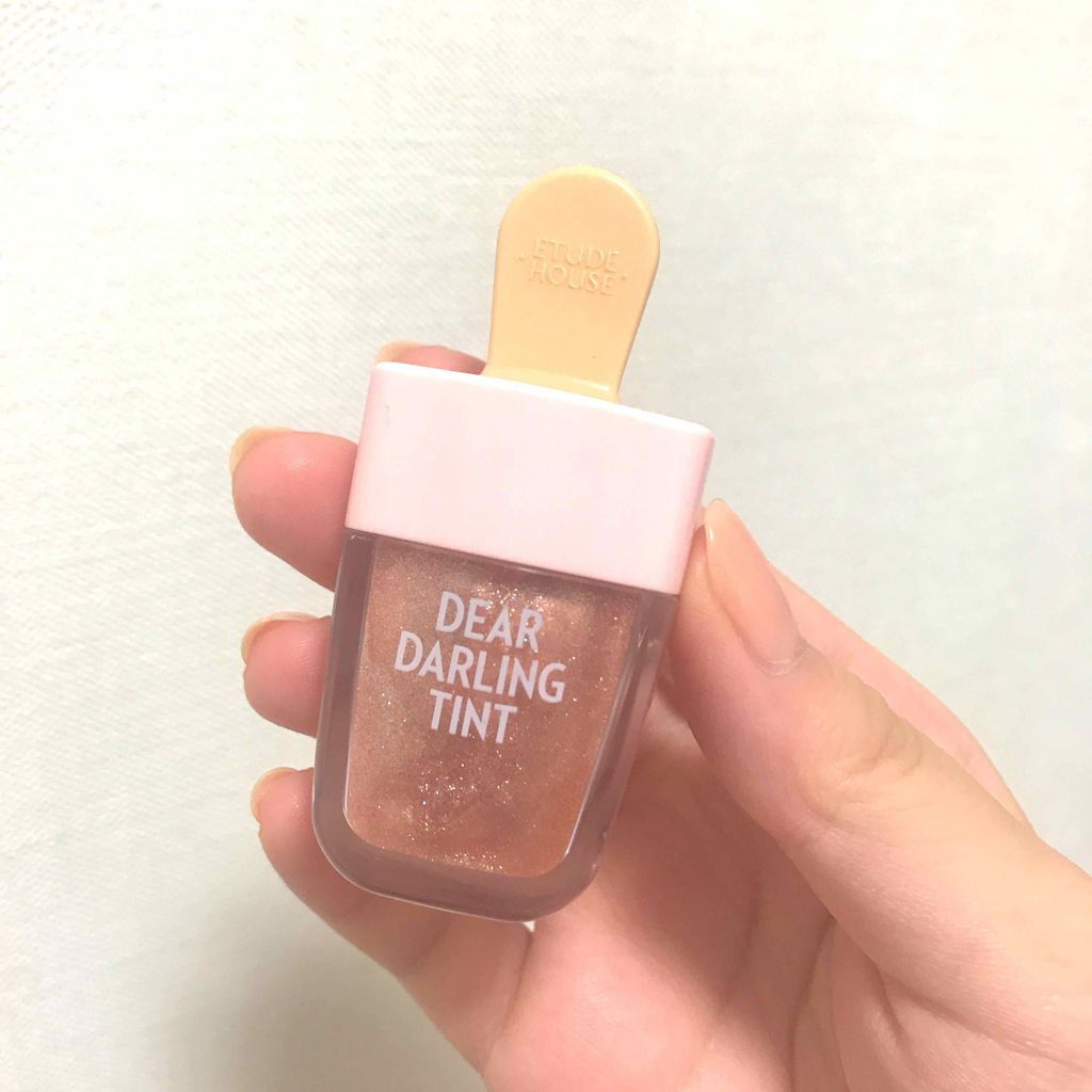 ディアダーリン ウォータージェルティント (アイスティント)/ETUDE/口紅を使ったクチコミ(1枚目)