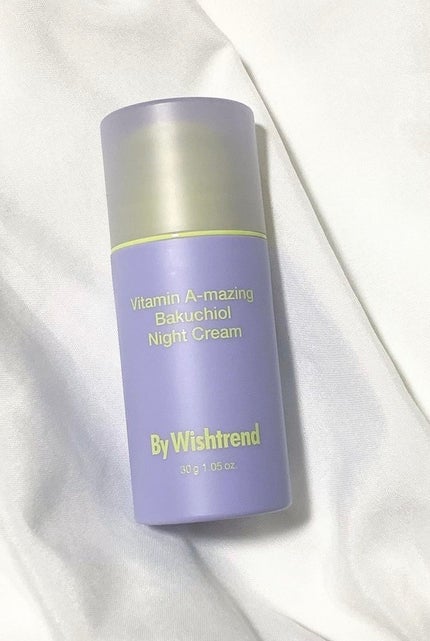 ビタミンA-mazingバクチオールナイトクリーム/By Wishtrend/フェイスクリームを使ったクチコミ(1枚目)