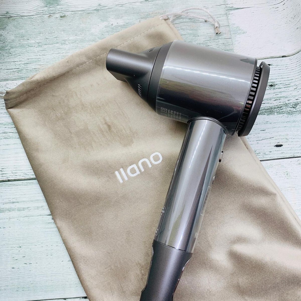 llano高風速速乾型中和イオンドライヤー/llano/ドライヤーを使ったクチコミ(1枚目)