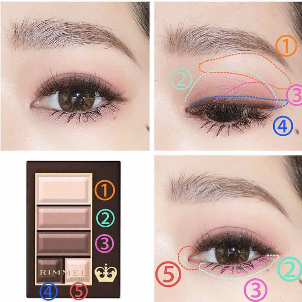 ショコラスウィート アイズ ソフトマット/リンメル ロンドン/アイシャドウパレットを使ったクチコミ（1枚目）