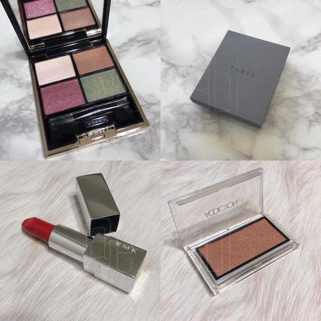 THREE シマリング グロー デュオ/THREE/クリームハイライトを使ったクチコミ(1枚目)