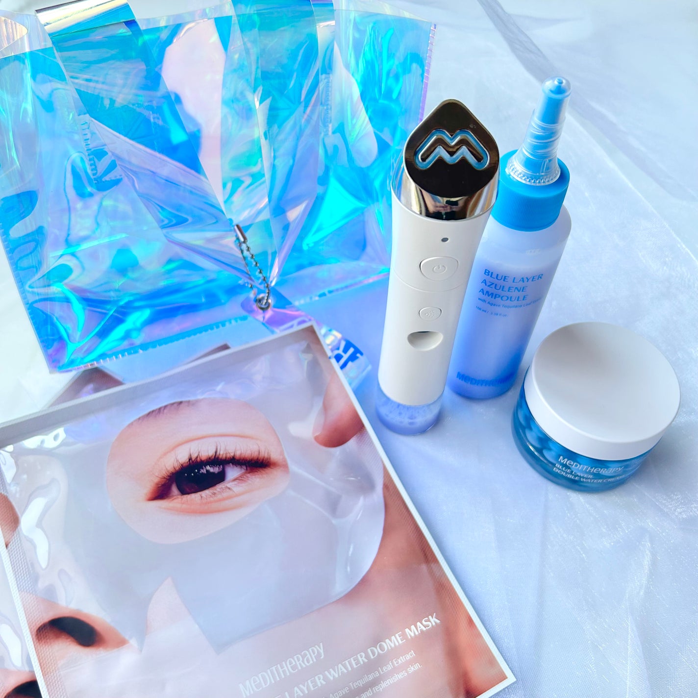 ブルーレイヤーウォータードームマスク/MEDITHERAPY/シートマスク・パックを使ったクチコミ(10枚目)