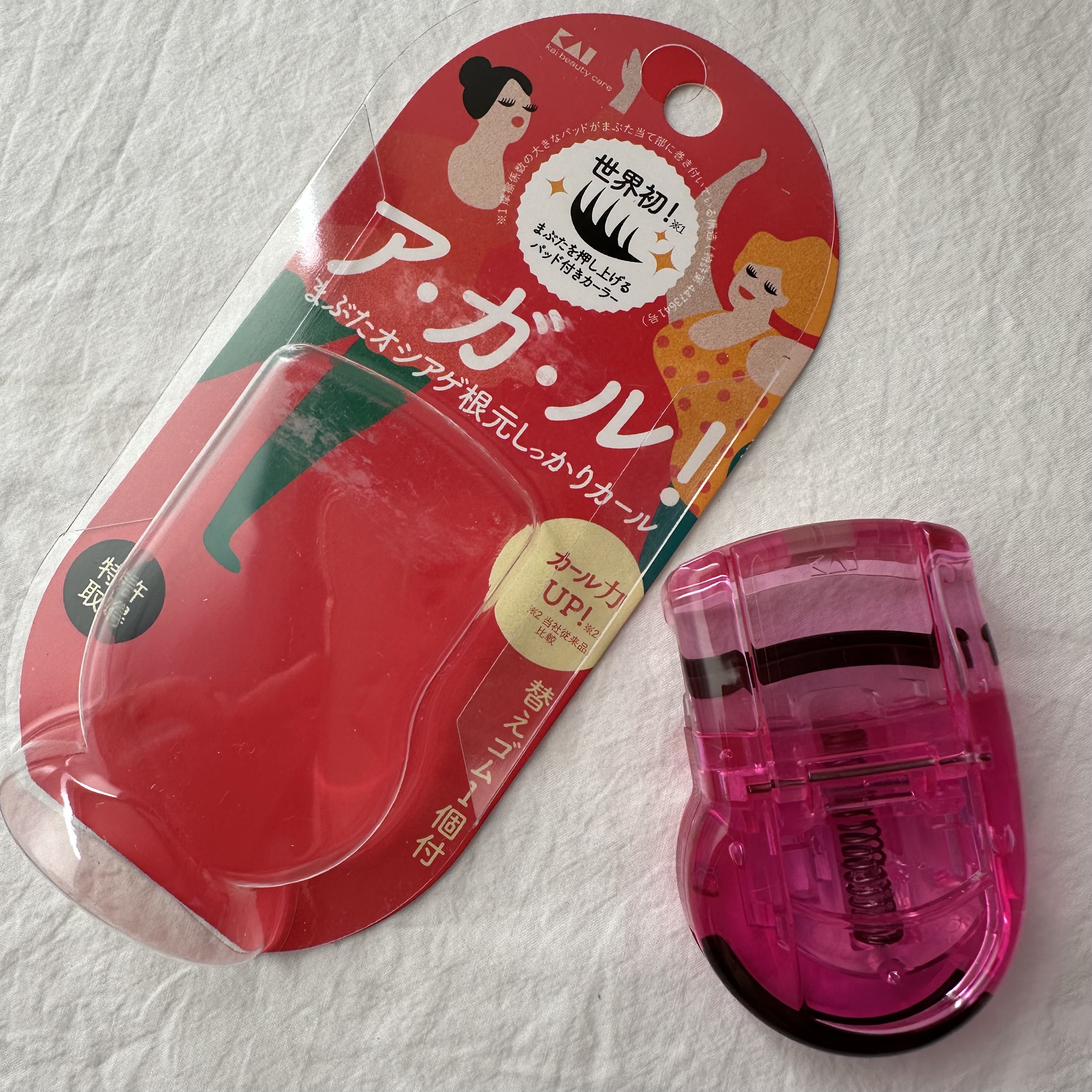 プッシュアップカーラー/貝印/ビューラーを使ったクチコミ（2枚目）