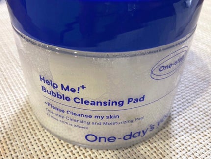 バブルクレンジングパッド/One-day's you/クレンジングシートを使ったクチコミ(2枚目)