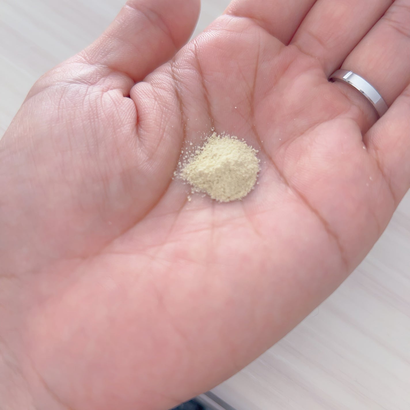 グリーンティー&エンザイムパウダーウォッシュ/By Wishtrend/洗顔パウダーを使ったクチコミ(2枚目)