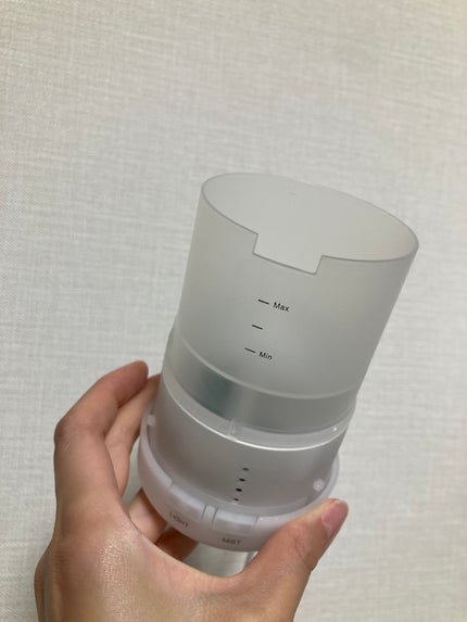 アロマディフューザー(円柱型、ホワイト、2)/DAISO/その他を使ったクチコミ(6枚目)