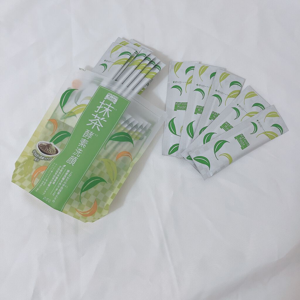 ワフードメイド　宇治抹茶酵素洗顔/pdc/洗顔パウダーを使ったクチコミ（2枚目）