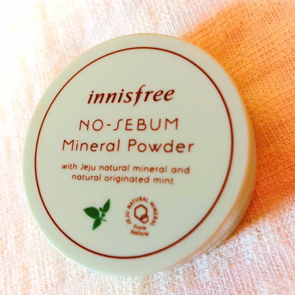 ノーセバム ミネラルパウダー/innisfree/ルースパウダーを使ったクチコミ（1枚目）