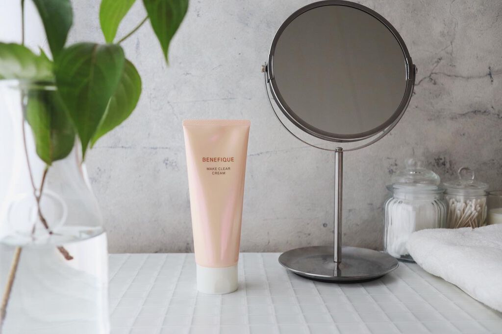 BENEFIQUE  メイククリア クリームのクチコミ「ベネフィーク の
メイク落としを、
お試ししたよ♡
⁡
-------------------.....」（1枚目）