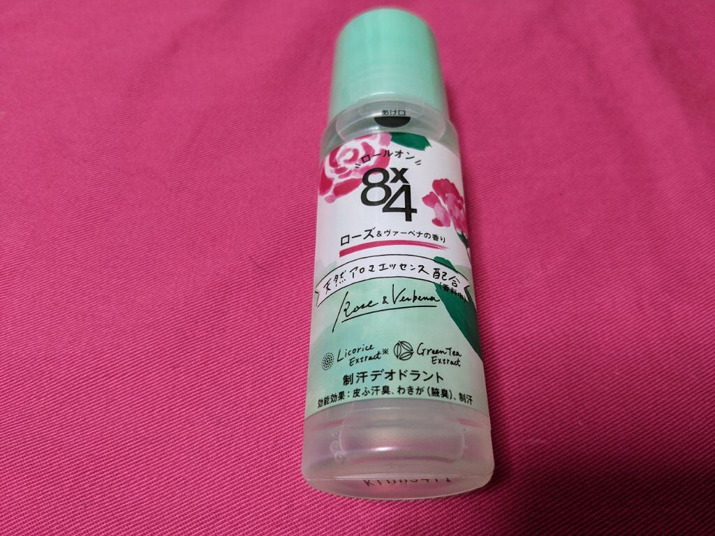 ロールオン ローズ&ヴァーベナの香り/8x4/デオドラント・制汗剤を使ったクチコミ(1枚目)