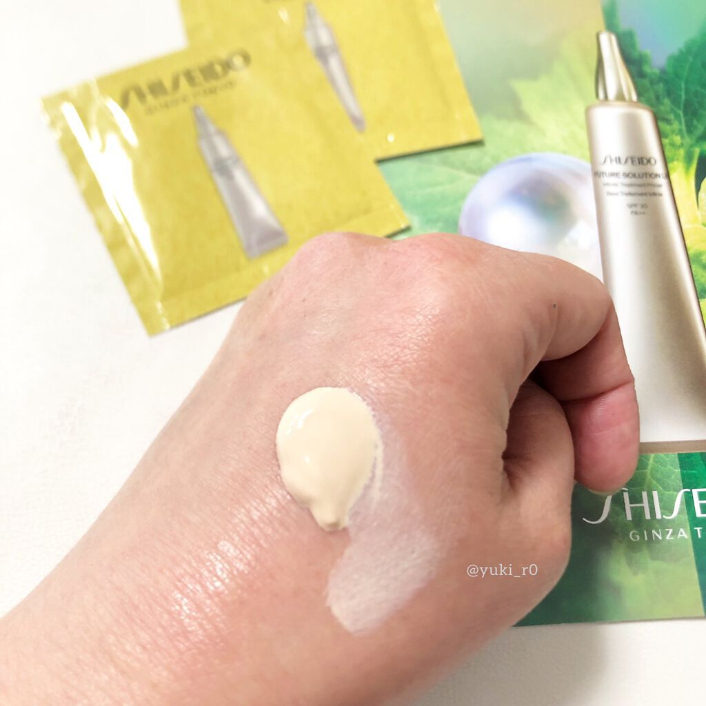 フューチャーソリューション LX インフィニトリートメント プライマー/SHISEIDO/化粧下地を使ったクチコミ（3枚目）