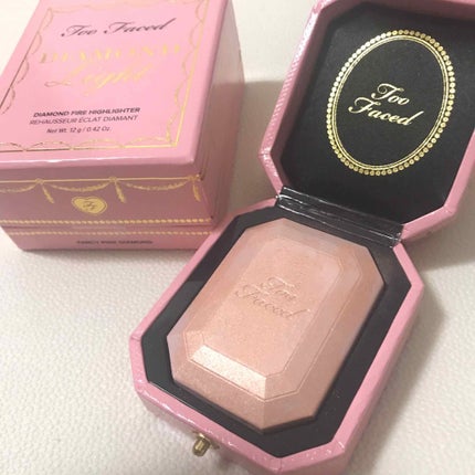 ダイヤモンドライト マルチユース ハイライター ファンシー ピンク/Too Faced/パウダーハイライトを使ったクチコミ(1枚目)