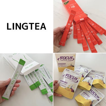 LINGTEA うるおい水分コラーゲン ブラッドオレンジ味/LINGTEA/美容サプリメントを使ったクチコミ（1枚目）