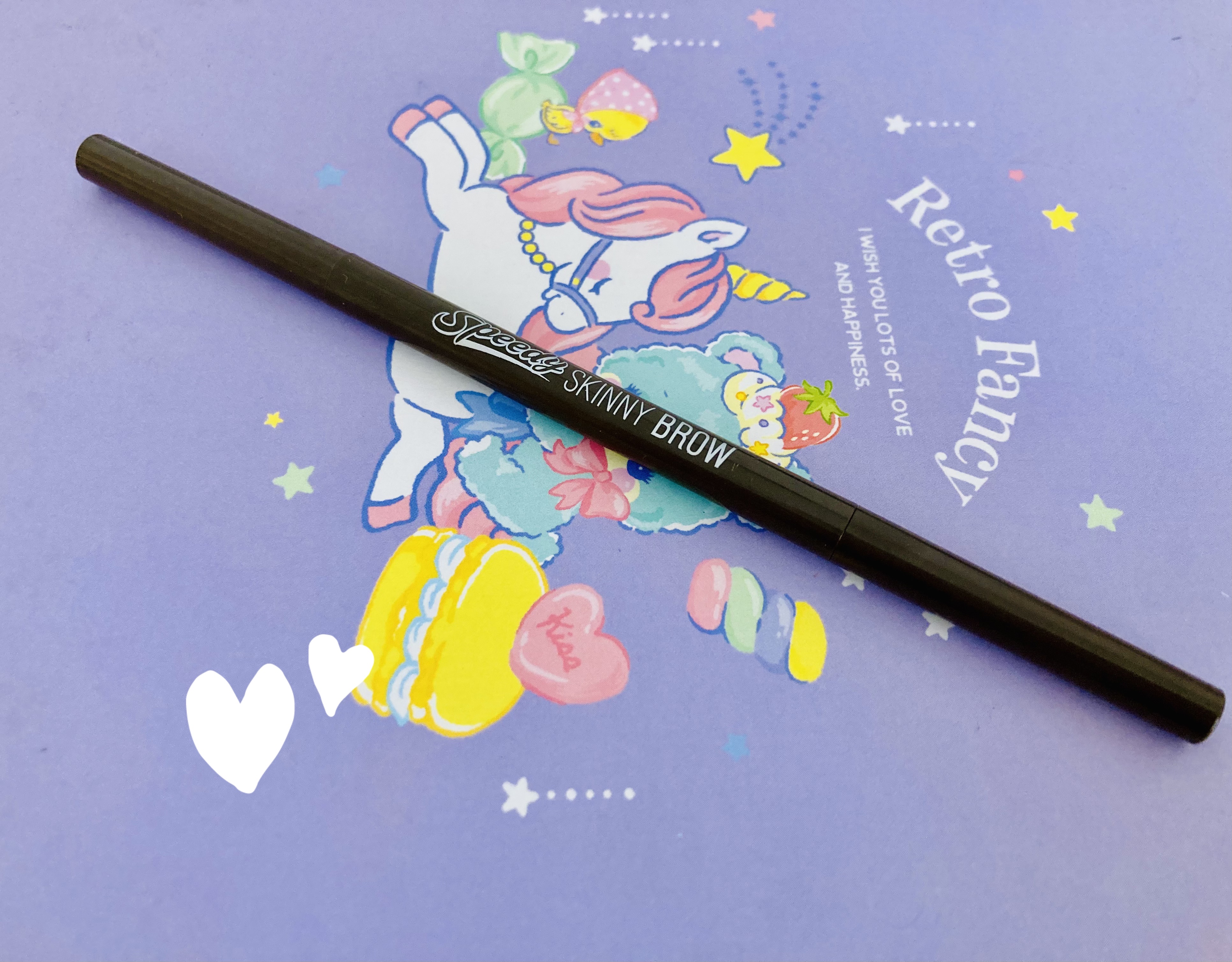 スピーディー スキニー ブロウ 03 NATURAL BROWN/PERIPERA/アイブロウペンシルを使ったクチコミ（1枚目）