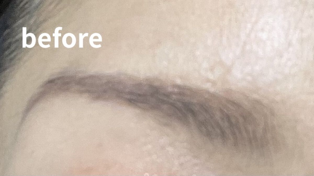 スマートミニアイブロウカラー/キャンメイク/眉マスカラを使ったクチコミ（2枚目）