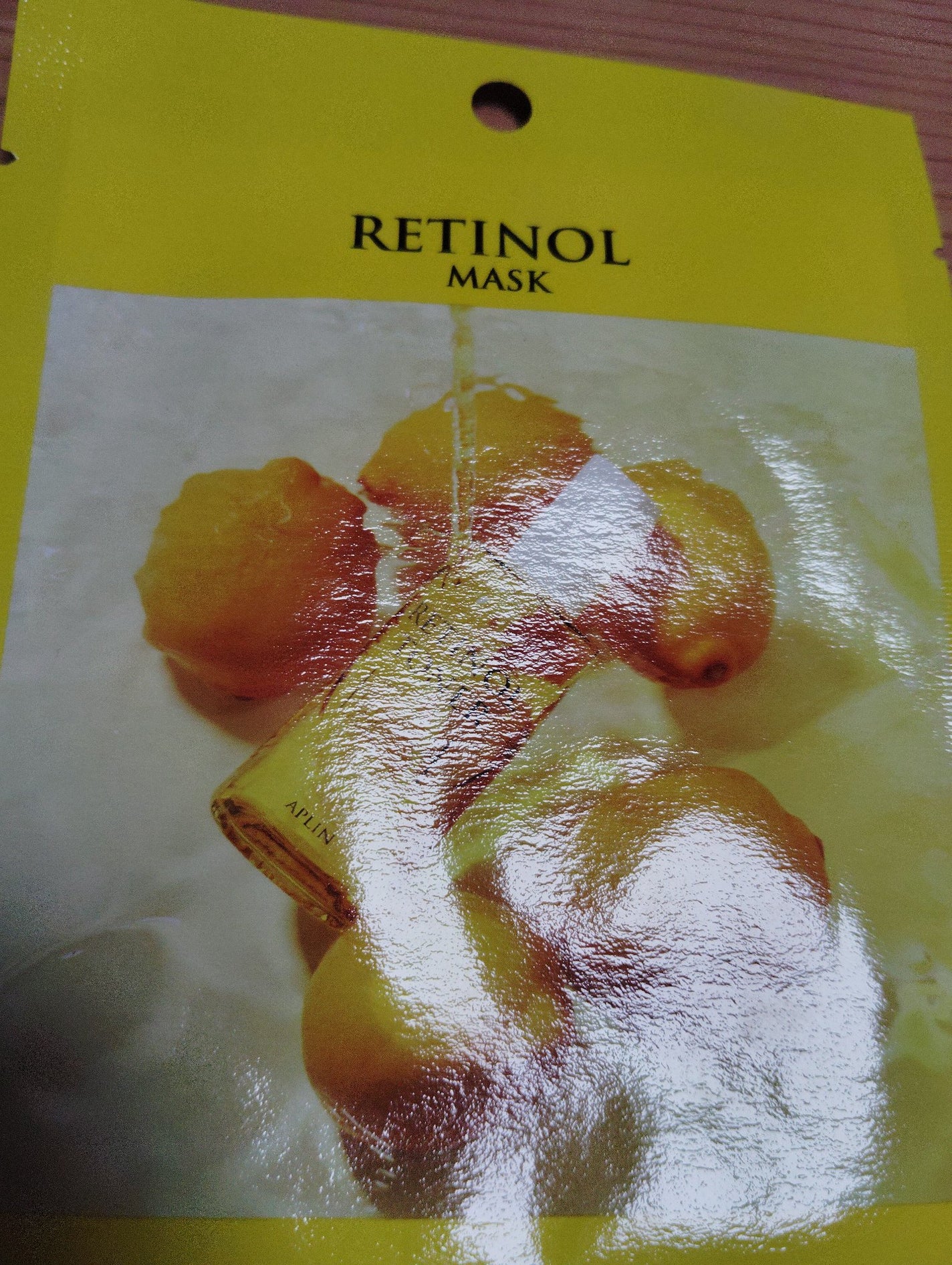 レチノールマスクパック/APLIN/シートマスク・パックを使ったクチコミ(1枚目)