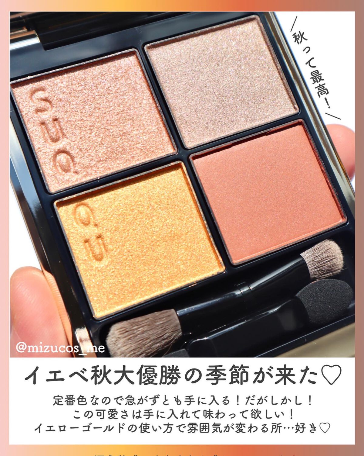 シグニチャー カラー アイズ/SUQQU/アイシャドウパレットを使ったクチコミ(6枚目)