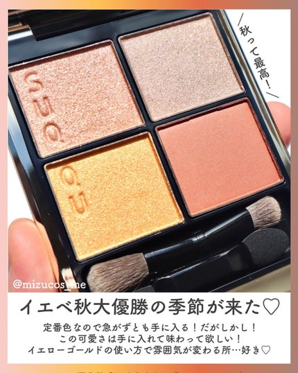 シグニチャー カラー アイズ/SUQQU/アイシャドウパレットを使ったクチコミ(6枚目)