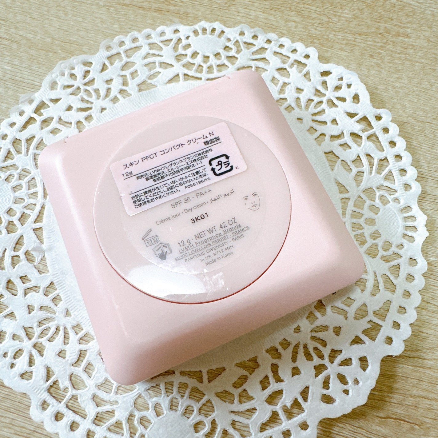 スキン PFCT コンパクト クリーム N/GIVENCHY/化粧下地を使ったクチコミ(3枚目)