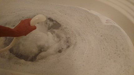 ゆめみごこちラベンダー/ブクブクアワー/炭酸系入浴剤を使ったクチコミ(2枚目)