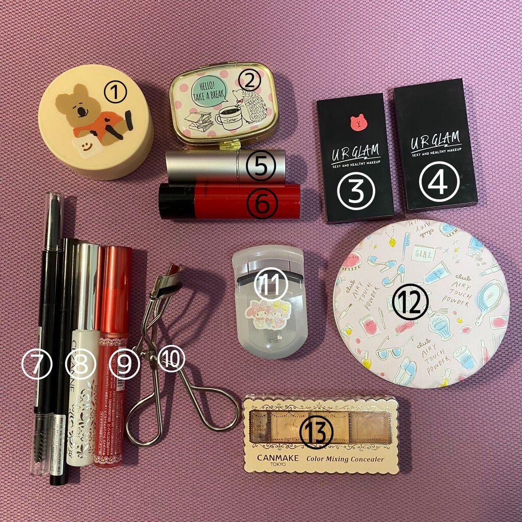 カラーミキシングコンシーラー/キャンメイク/パレットコンシーラーを使ったクチコミ(2枚目)