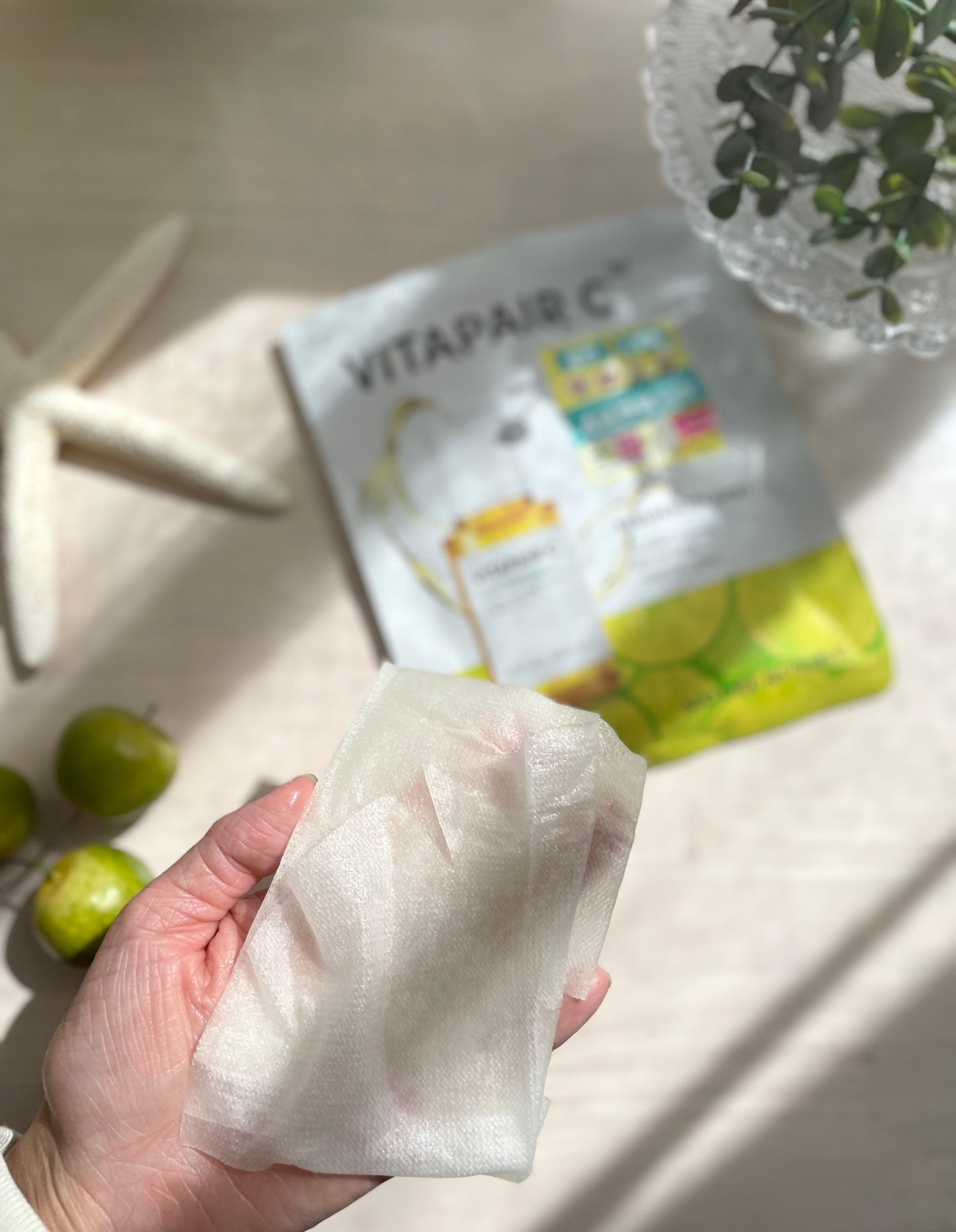 ビタペアC集中美容液シートマスク/ネイチャーリパブリック/シートマスク・パックを使ったクチコミ(3枚目)
