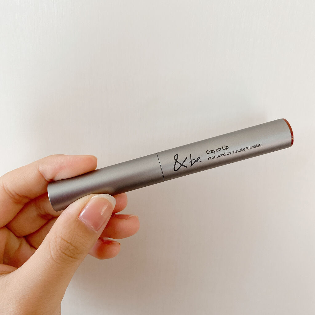 クレヨンリップ/＆be/口紅を使ったクチコミ（2枚目）