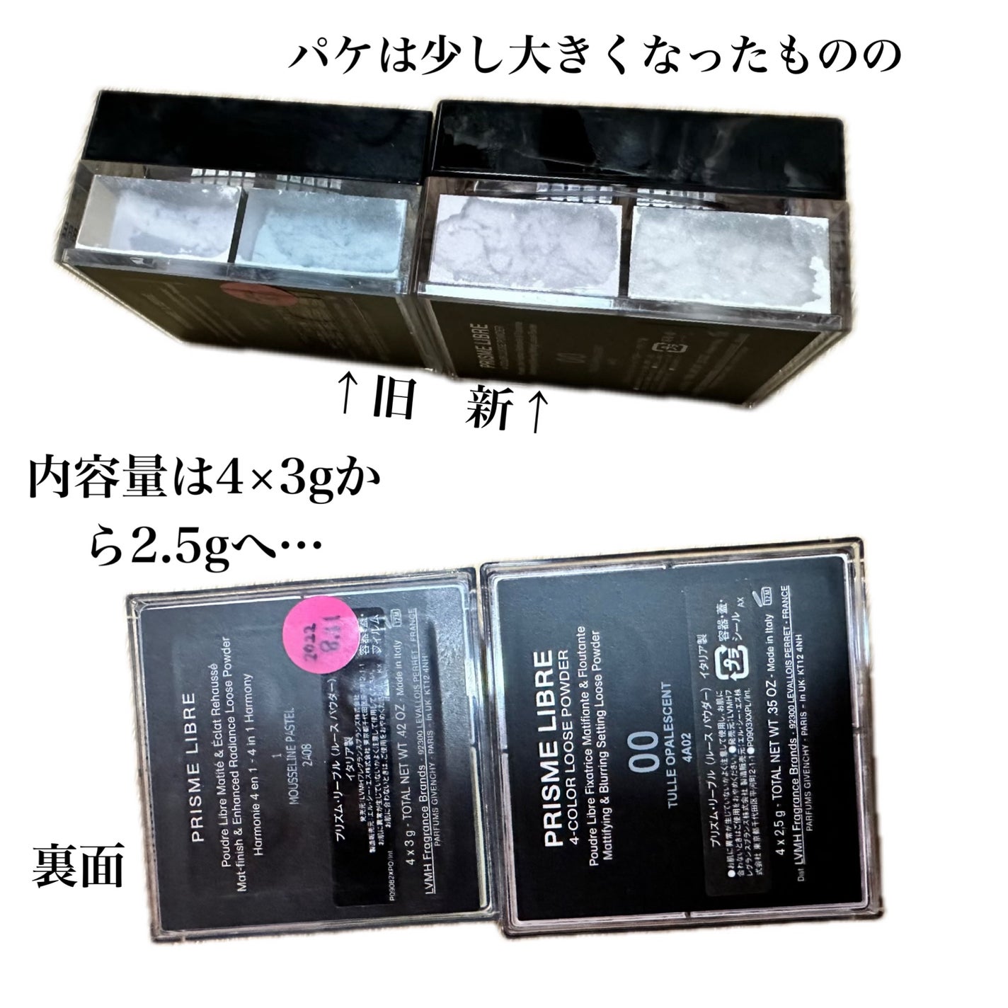 プリズム・リーブル/GIVENCHY/ルースパウダーを使ったクチコミ(4枚目)