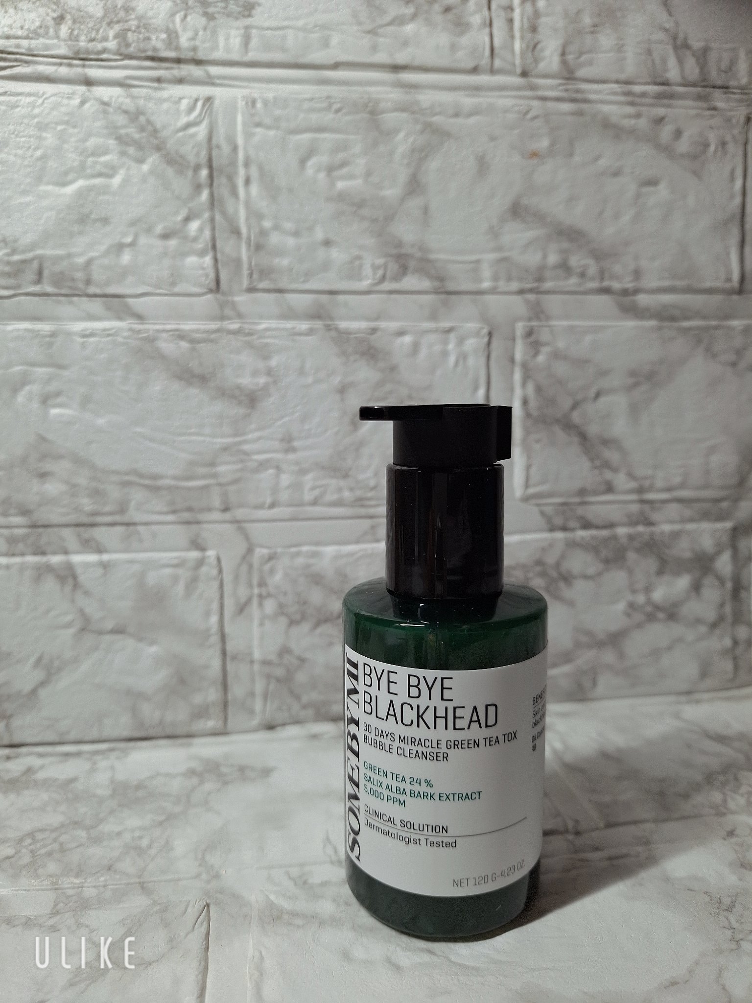 バイバイブラックヘッド グリーンティートックスバブルクレンザー/SOME BY MI/スクラブ・ゴマージュを使ったクチコミ（2枚目）