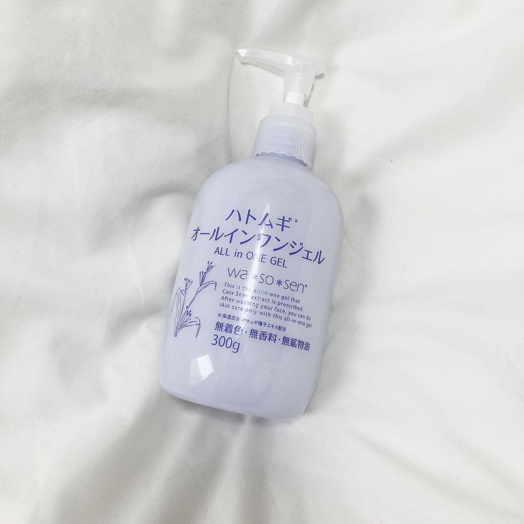 ハトムギオールインワンジェル/ハトムギ健康美人シリーズ/オールインワン化粧品を使ったクチコミ（1枚目）