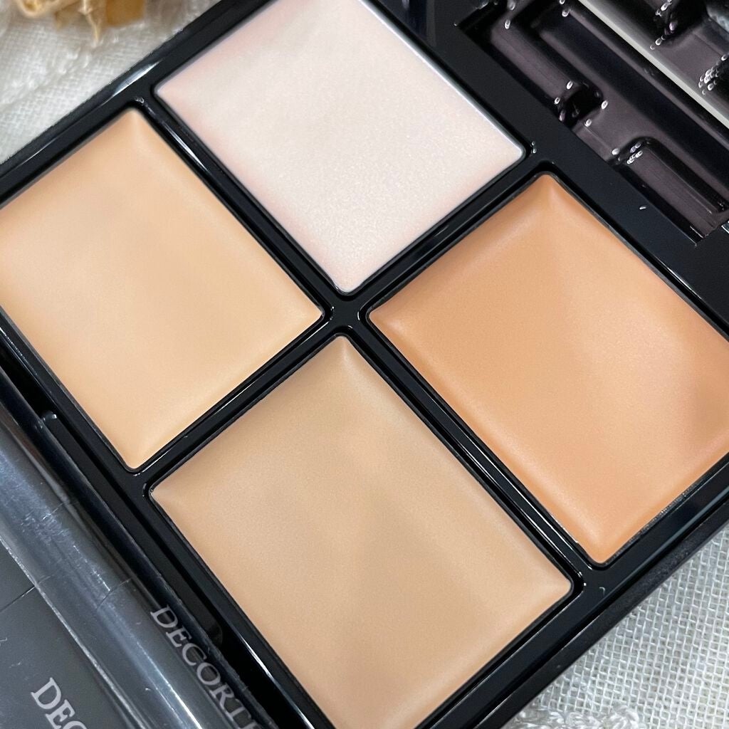 トーンパーフェクティング パレット/DECORTÉ/パレットコンシーラーを使ったクチコミ(2枚目)