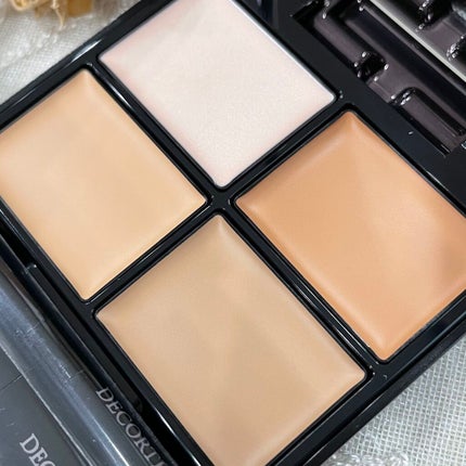 トーンパーフェクティング パレット/DECORTÉ/パレットコンシーラーを使ったクチコミ(2枚目)