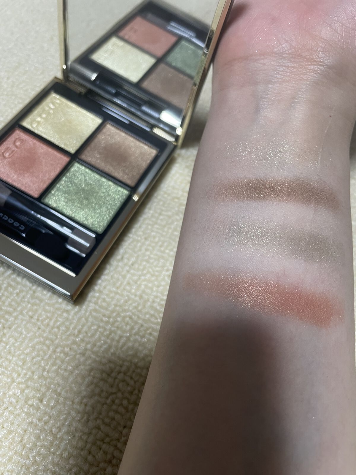 シグニチャー カラー アイズ/SUQQU/アイシャドウパレットを使ったクチコミ（3枚目）