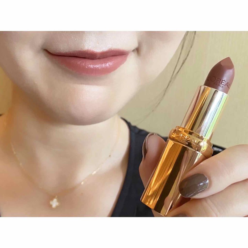 カラーリッシュ ルルージュ N/ロレアル パリ/口紅を使ったクチコミ(2枚目)