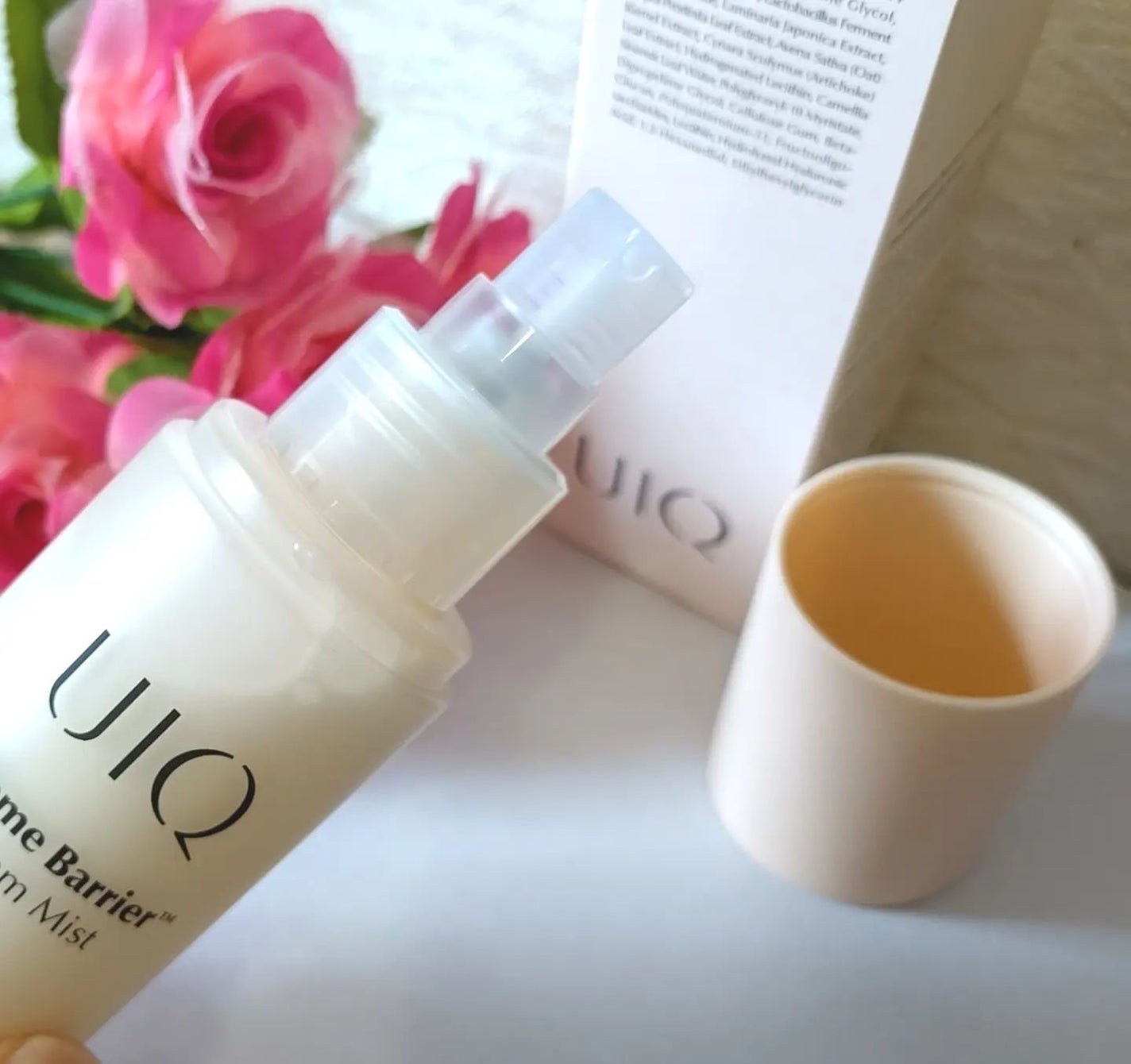 バイオームバリア クリームミスト/UIQ/ミスト状化粧水を使ったクチコミ(4枚目)