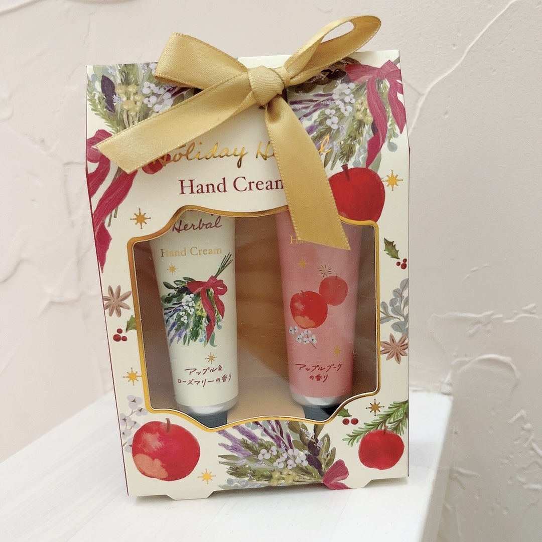 ホリデーハーバルボディケアセット  アップルブーケの香り/charley/その他キットセットを使ったクチコミ（1枚目）