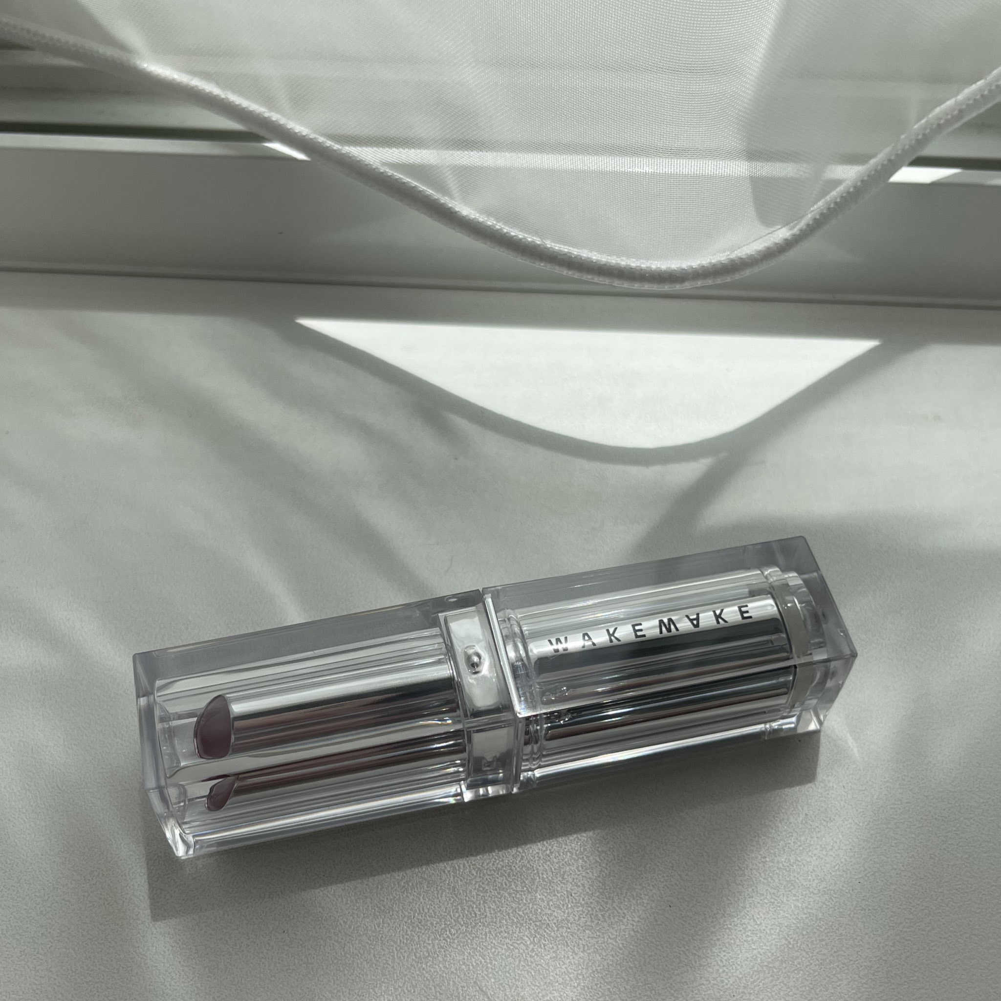 デュイジェルグレーズスティック 08 ミューテッドプラム/wakemake/口紅を使ったクチコミ（2枚目）