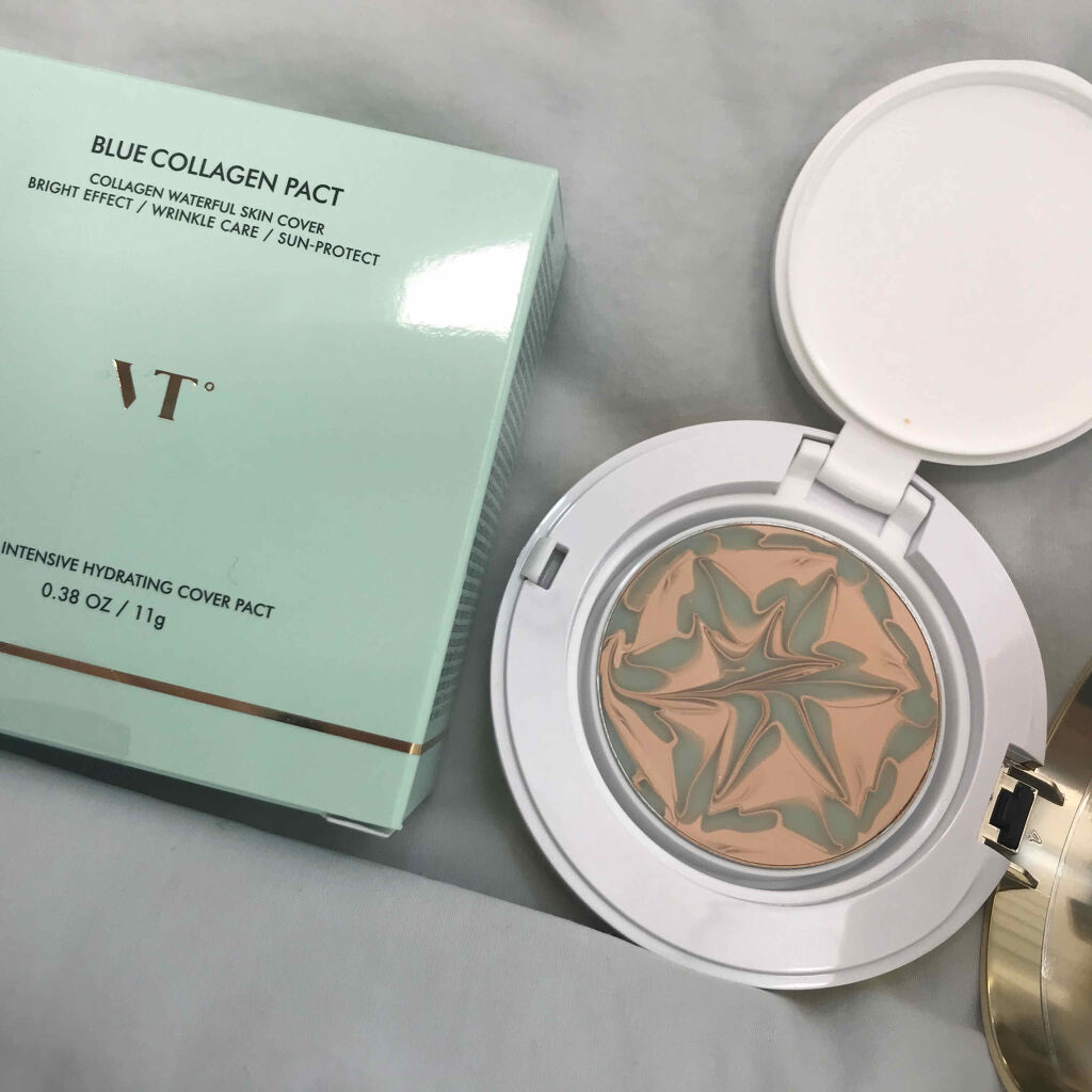 VT コラーゲンパクト/VT/クリーム・エマルジョンファンデーションを使ったクチコミ（2枚目）