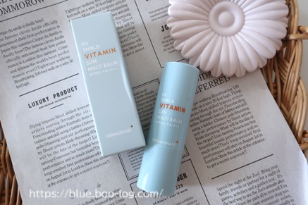 UVシールドビタミンサンマルチバーム/DERMASHARE/日焼け止めクリームを使ったクチコミ（1枚目）