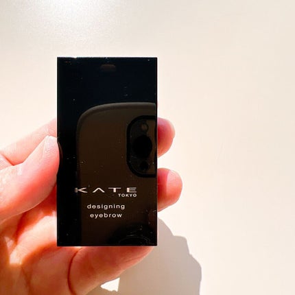 デザイニングアイブロウ3D フィット(Web限定)/KATE/パウダーアイブロウを使ったクチコミ(4枚目)