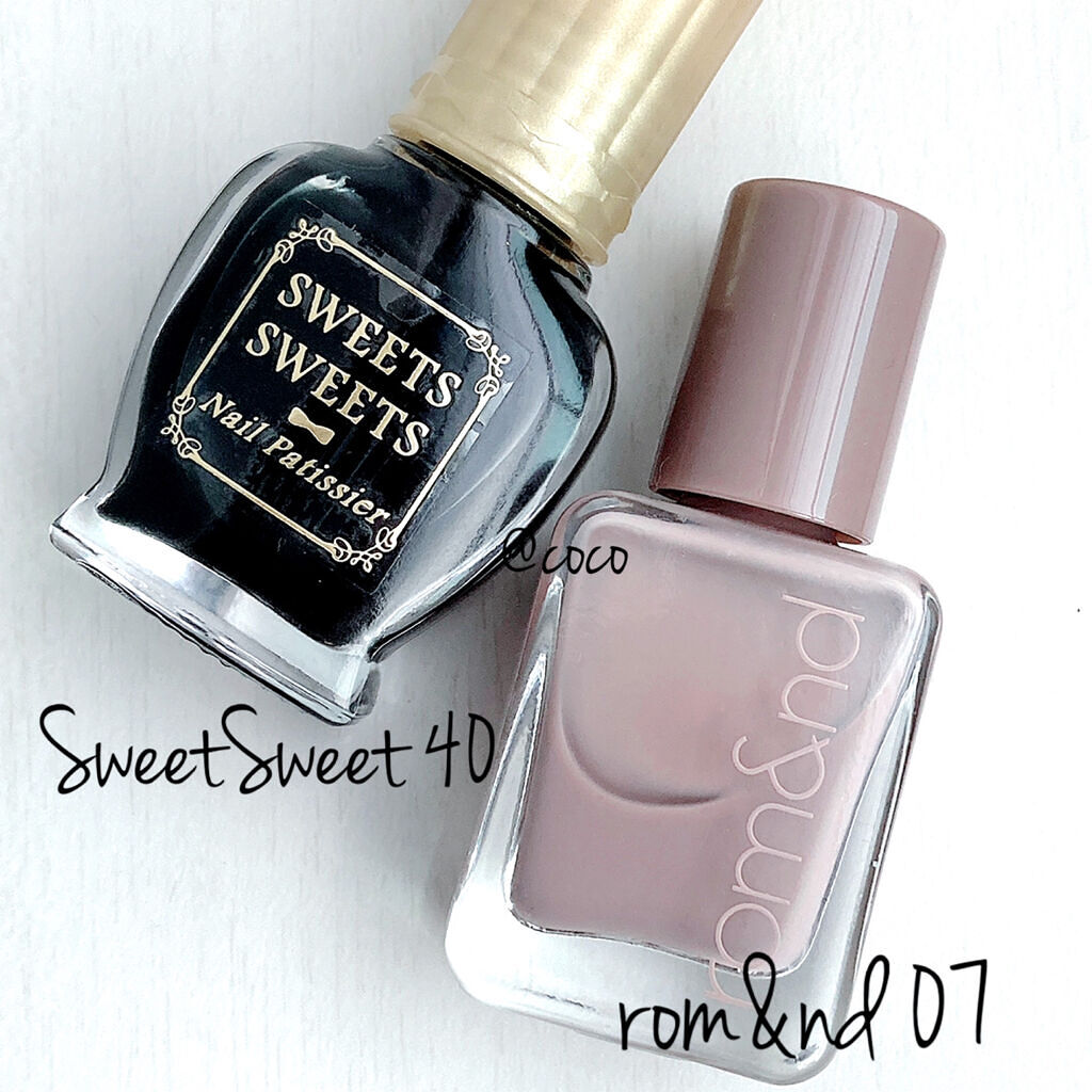 ムードペブルネイル/rom&nd/マニキュアを使ったクチコミ（3枚目）