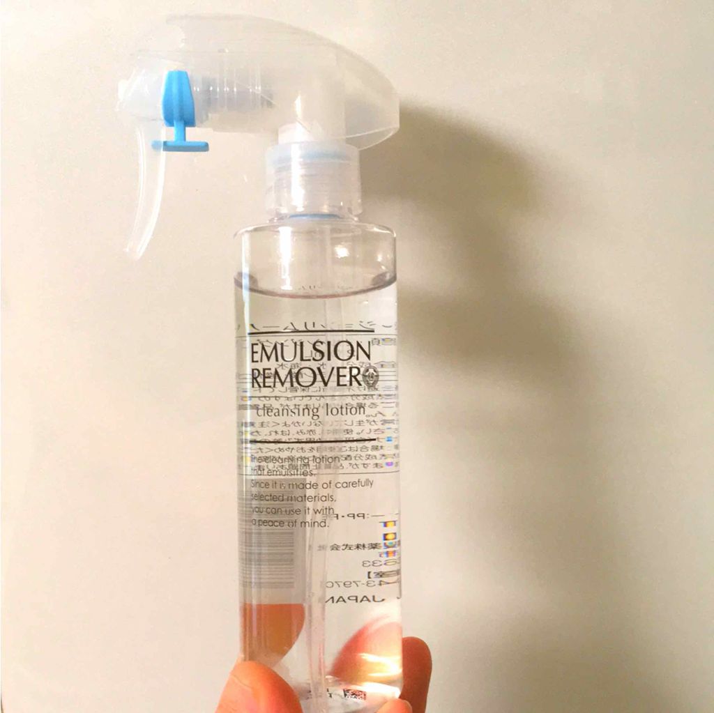 エマルジョンリムーバー　300ml/200ml/水橋保寿堂製薬/その他洗顔料を使ったクチコミ（1枚目）