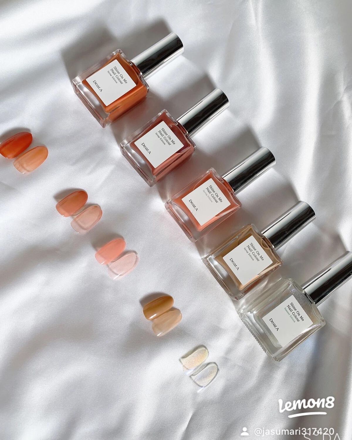 シャインオンミーネイルカラー/Dear.A/マニキュアを使ったクチコミ(2枚目)