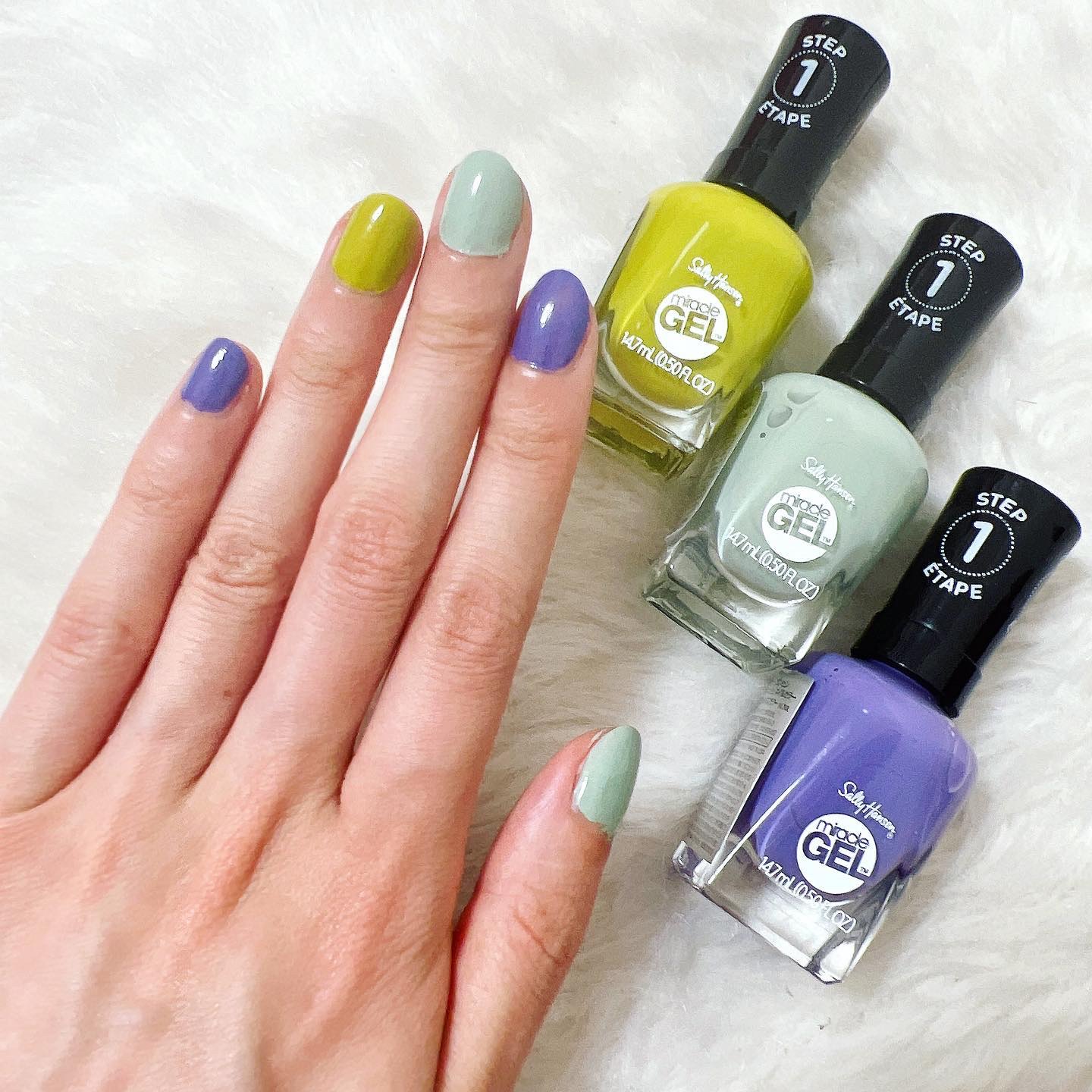 ジェルフィニッシュ ネイルカラー 764 カクタスメイクスパーフェクト/サリーハンセン/マニキュアを使ったクチコミ（2枚目）