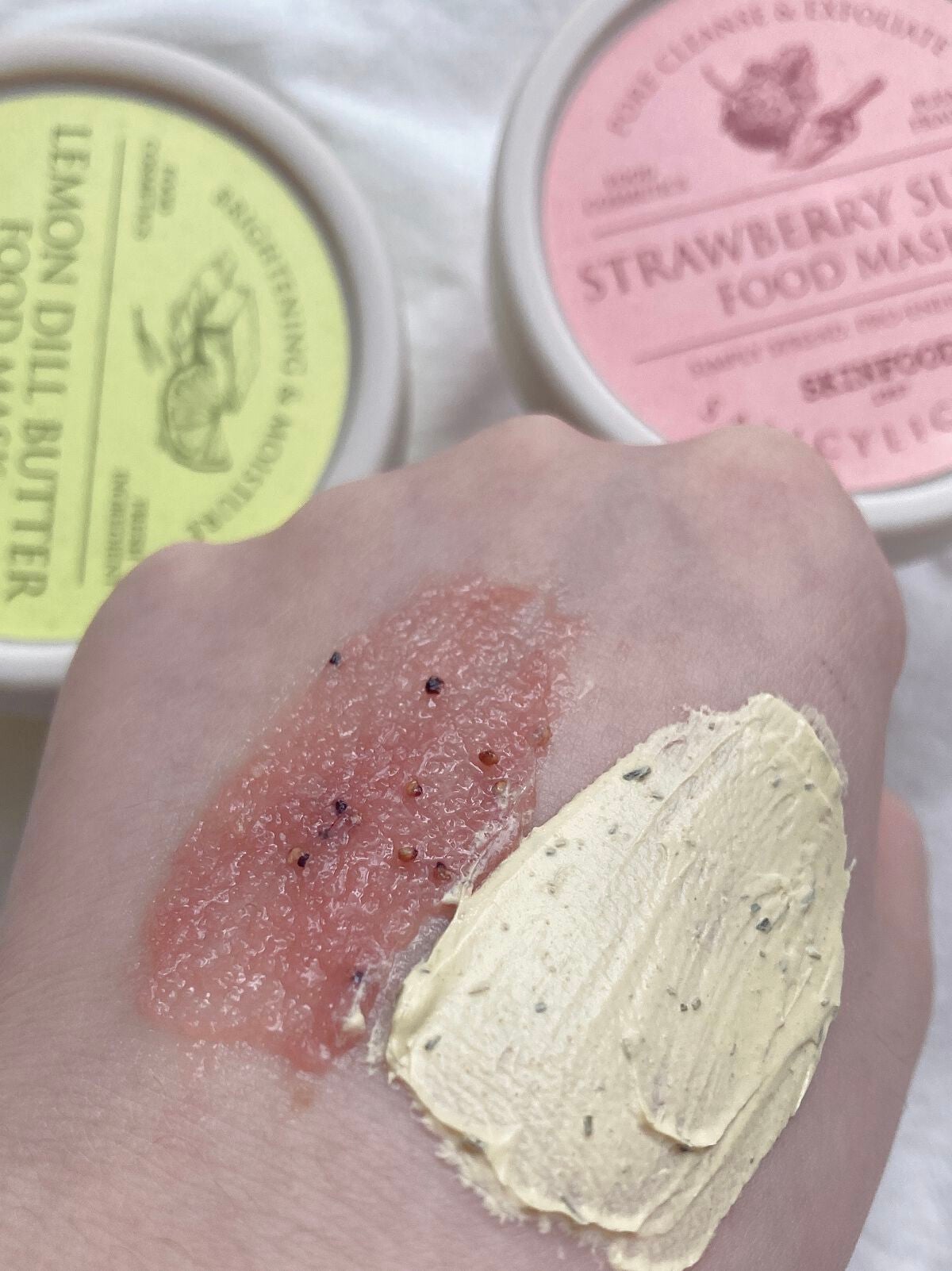 ストロベリーシュガー フードマスク/SKINFOOD/洗い流すパック・マスクを使ったクチコミ(2枚目)