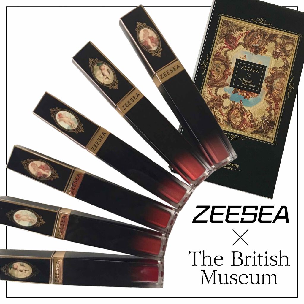 ZEESEAエィンジェルキューピッド 瑠璃リップグロス/ZEESEA/リップグロスを使ったクチコミ（1枚目）